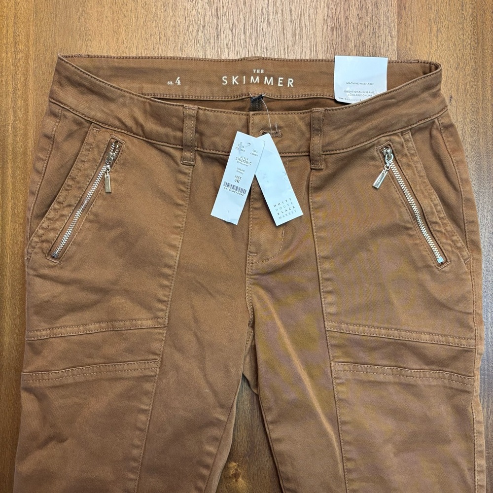 White House Black Market Brown Skinny Pants